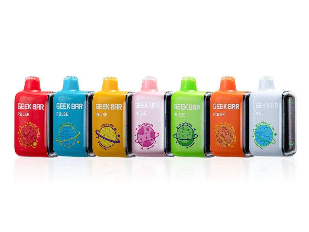 How Many Flavor Does Geek Bar Pulse Have? Geek Bar Pulse Flavor List – Vapz  Vape Wholesale
