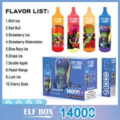 ELF BOX 14000 Puffs Disposable Vape Wholesale - Vapz Vape Wholesale