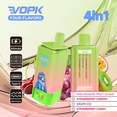VOPK FOUR FLAVORS 80000 Puffs Disposable Vape Wholesale - Vapz Vape Wholesale