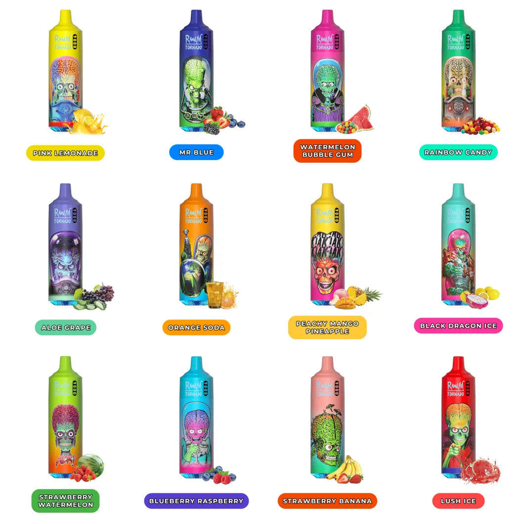 Fumot RandM Tornado 9000 Puffs Disposable Vape Wholesale - Vapz Vape Wholesale