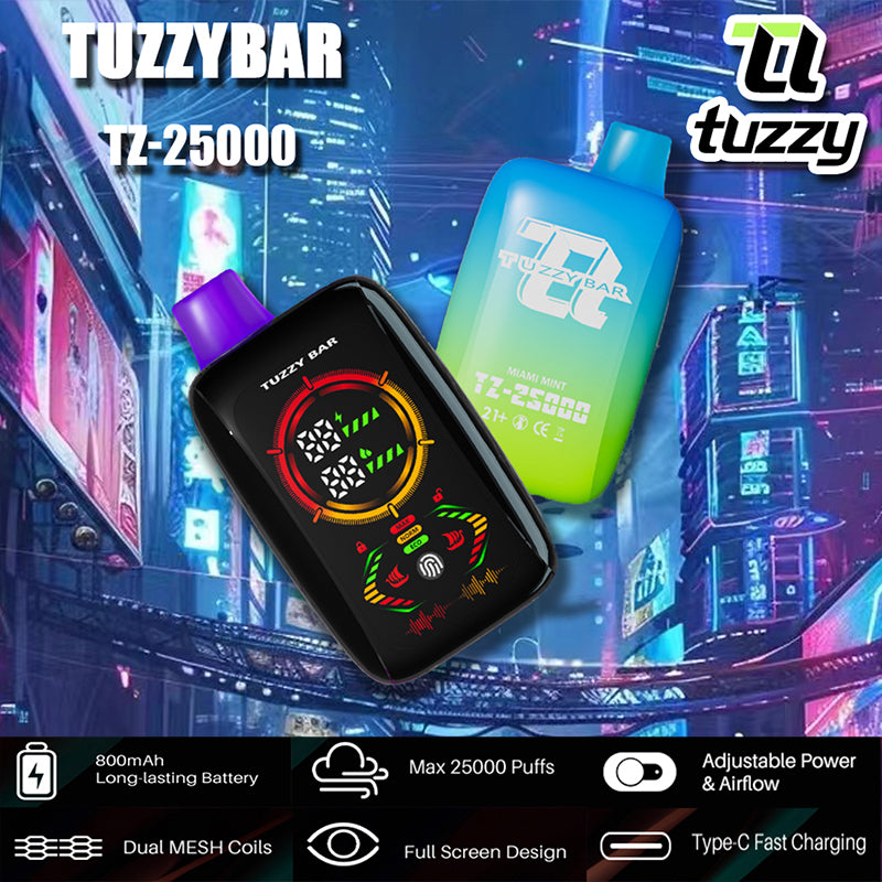 TUZZY BAR TZ 25000 Puffs Disposable Vape Wholesale - Vapz Vape Wholesale