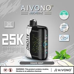AIVONO AIM BOOM 25000 Puffs Patriot Edition Disposable Vape Wholesale - Vapz Vape Wholesale