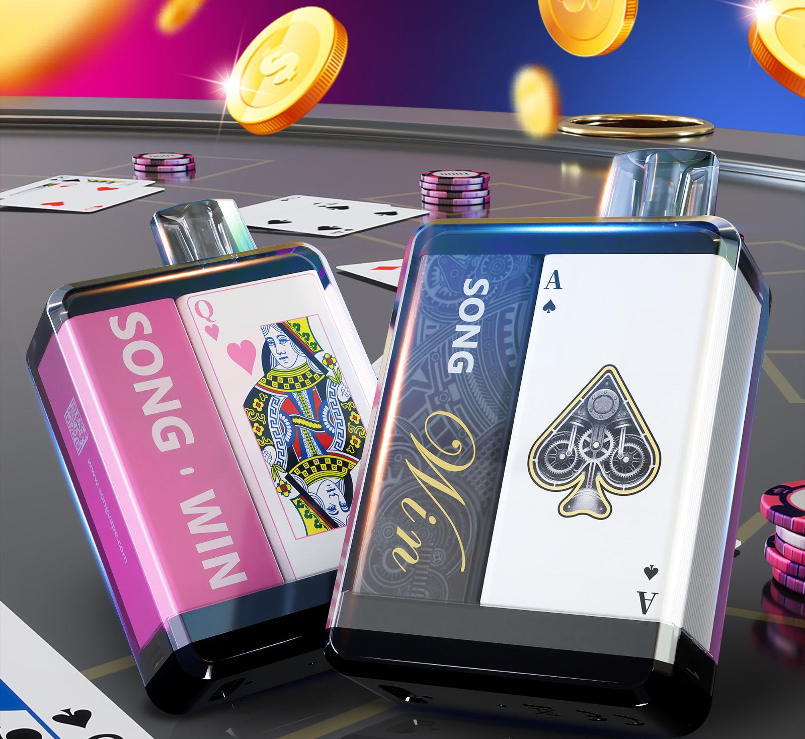 SONG Poker Y193C 6000 Puffs Disposable Vape Wholesale - Vapz Vape Wholesale