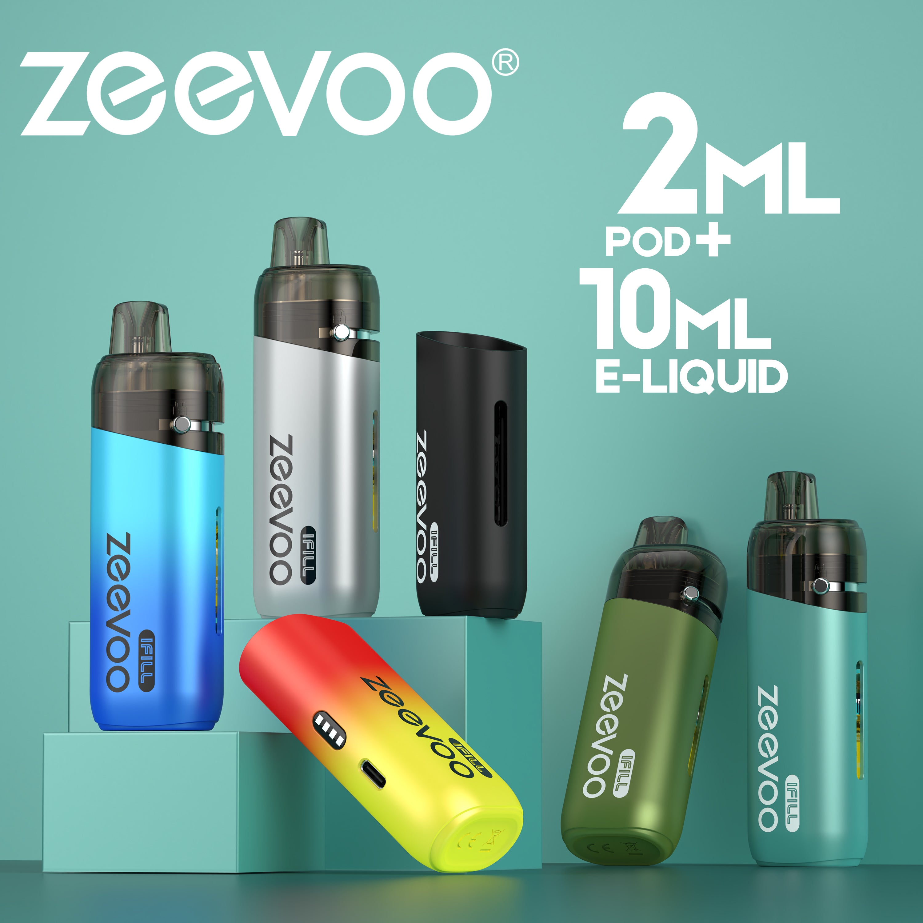 ZEEVOO IFILL Refillable Vape Wholesale - Vapz Vape Wholesale