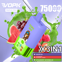 VOPK TRIPLE PRO 75000 Puffs Disposable Vape Wholesale - Vapz Vape Wholesale