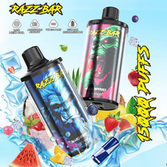 EU Warehouse Razz Bar 15000 Puffs 28ml Disposable Vape Wholesale