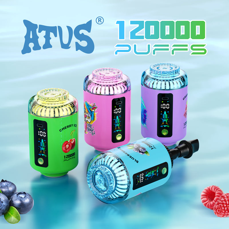 ATVS 120000 Puffs Hookah Head Disposable Vape Wholesale - Vapz Vape Wholesale