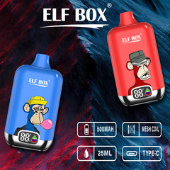 ELF BOX Digital 12000 Puffs Disposable Vape Wholesale - Vapz Vape Wholesale
