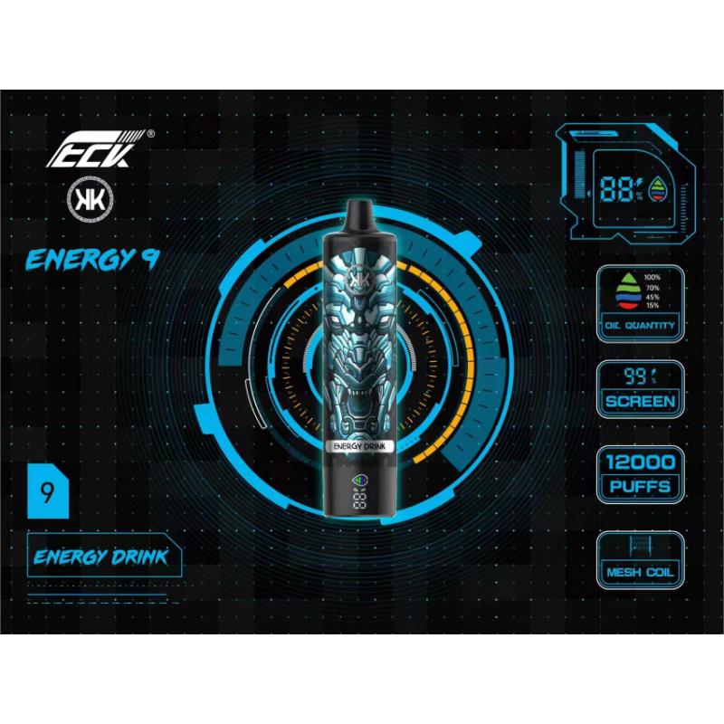 KK ENERGY9 ENERGY DRINK 12000 Puffs Disposable Vape Wholesale - Vapz Vape Wholesale