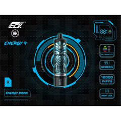 KK ENERGY9 ENERGY DRINK 12000 Puffs Disposable Vape Wholesale - Vapz Vape Wholesale