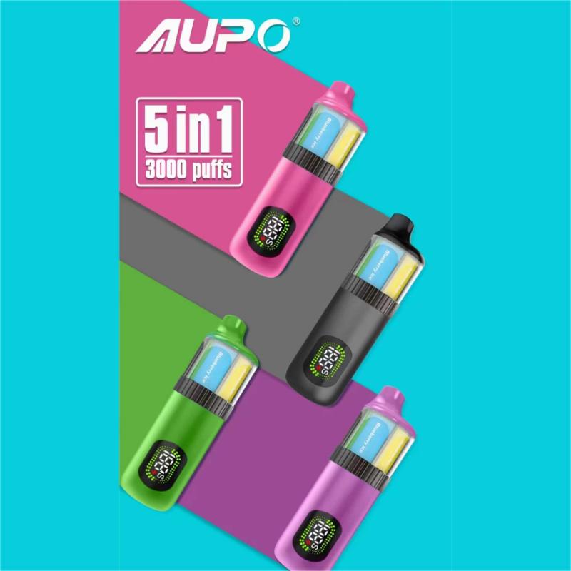 AUPO 5-IN-1 3000 Puffs Disposable Vape Wholesale - Vapz Vape Wholesale
