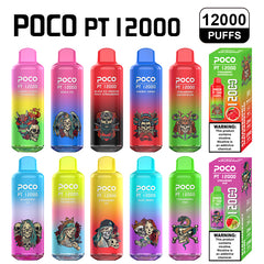 EU Warehouse POCO PT 12000 Puffs Disposable Vape Wholesale - Vapz Vape Wholesale