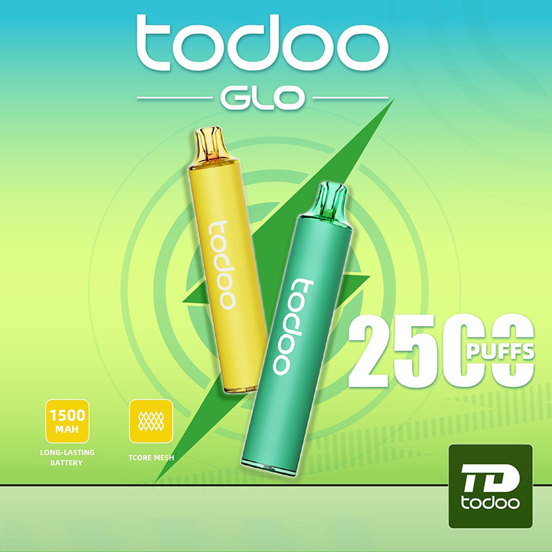 TODOO GLO 2500 Puffs Disposable Vape Wholesale - Vapz Vape Wholesale