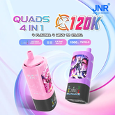 JNR Quads 4in1 120K Puffs 60ml Disposable Vape Wholesale