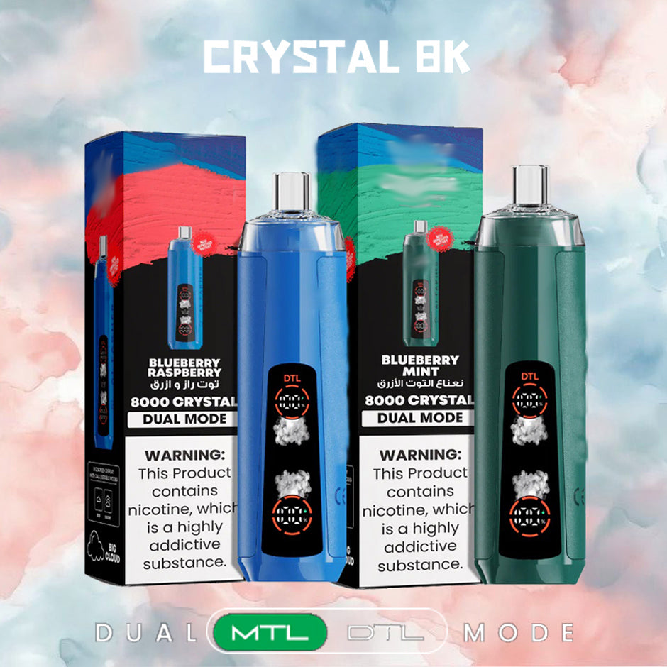 AI Fakher Crown Bar Crystal 8000 Puffs Disposable Vape Wholesale - Vapz Vape Wholesale
