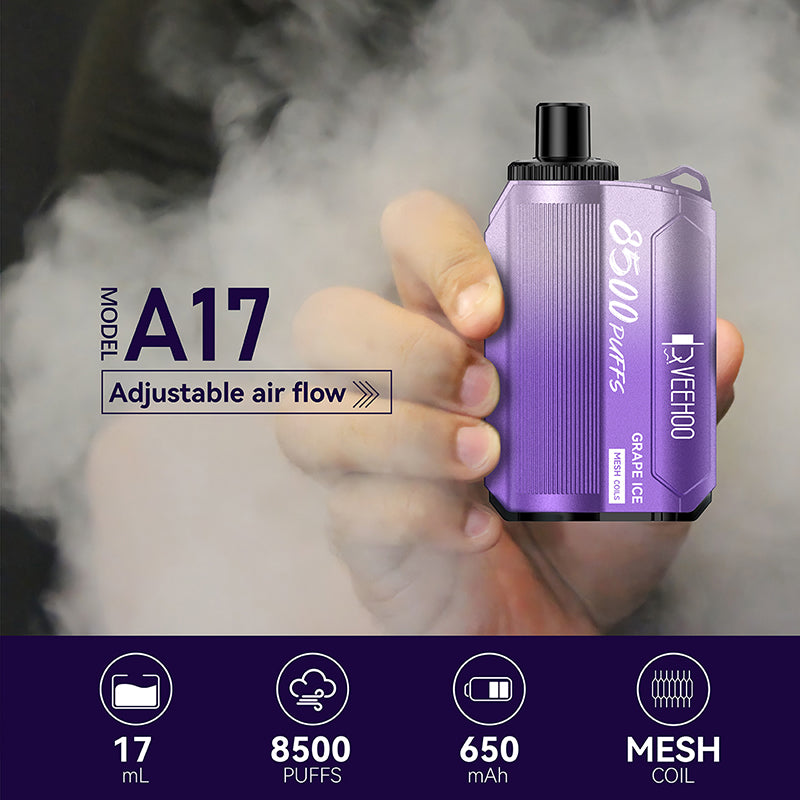 VEEHOO A17 8500 Puffs Disposable Vape Wholesale - Vapz Vape Wholesale
