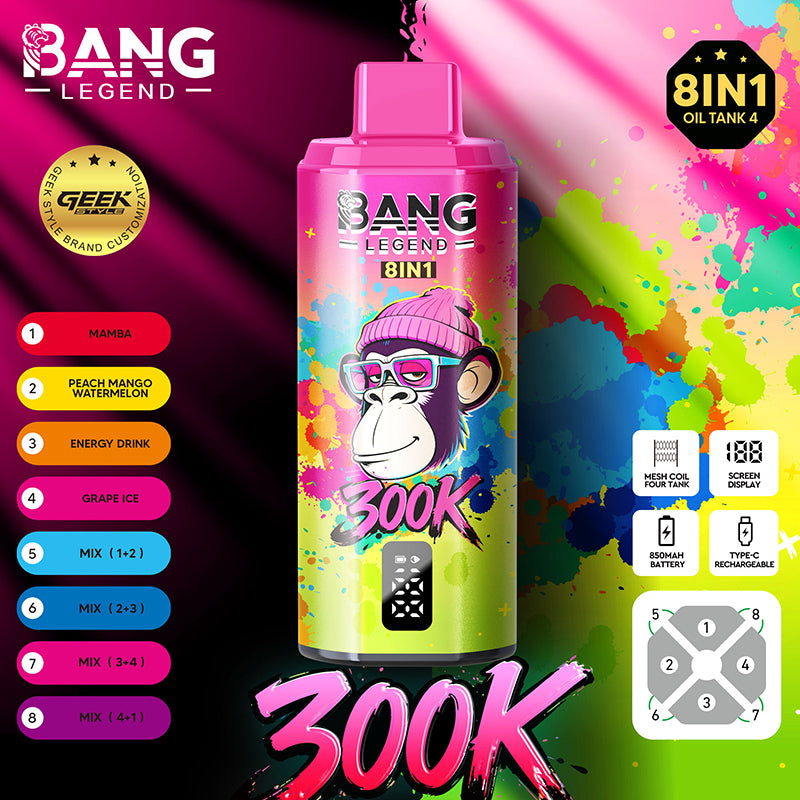 all in one disposable vape wholesale BangLEGEND 300K Puffs – Vapz Vape Wholesale RX Colour:Scorching Cloud Voopoo Drag X3 Vape
