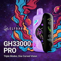 EU Warehouse ELF BAR GH33K PRO 33000 Puffs Disposable Vape Wholesale