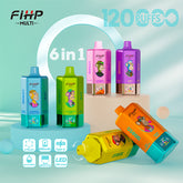 FIHP 6in1 120000 Puffs 64ml Disposable Vape Wholesale