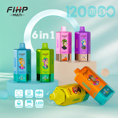 FIHP 6in1 120000 Puffs 64ml Disposable Vape Wholesale
