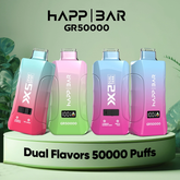 EU Warehouse HAPP BAR 2 IN 1 GR 50000 Puffs Disposable Vape Wholesale