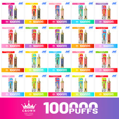 JNR Crown Shisha 100K Puffs Disposable Vape Wholesale