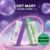 EU Warehouse Lost Mary MT TURBO 50000 Puffs Disposable Vape Wholesale