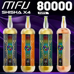 US Warehouse MFU SHISHA X4 80000 Puffs Disposable Vape Wholesale