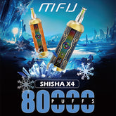 US Warehouse MFU SHISHA X4 80000 Puffs Disposable Vape Wholesale