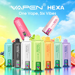 EU Warehouse VAPEN HEXA 6IN1 200K Puffs Disposable Vape Wholesale