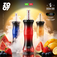 EU Warehouse ZOOY Shisha Hookah 100K Puffs Disposable Vape Wholesale