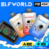 ELF WORLD PB45000 Puffs Disposable Vape Wholesale - Vapz Vape Wholesale