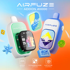 Airfuze Addon 40000 Puffs Disposable Vape Wholesale - Vapz Vape Wholesale