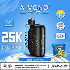 AIVONO AIM BOOM 25000 Puffs Patriot Edition Disposable Vape Wholesale - Vapz Vape Wholesale