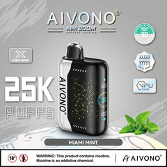 AIVONO AIM BOOM 25000 Puffs Patriot Edition Disposable Vape Wholesale - Vapz Vape Wholesale