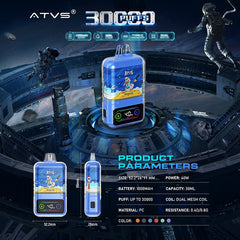 ATVS Astronaut 30000 Puffs Disposable Vape Wholesale - Vapz Vape Wholesale