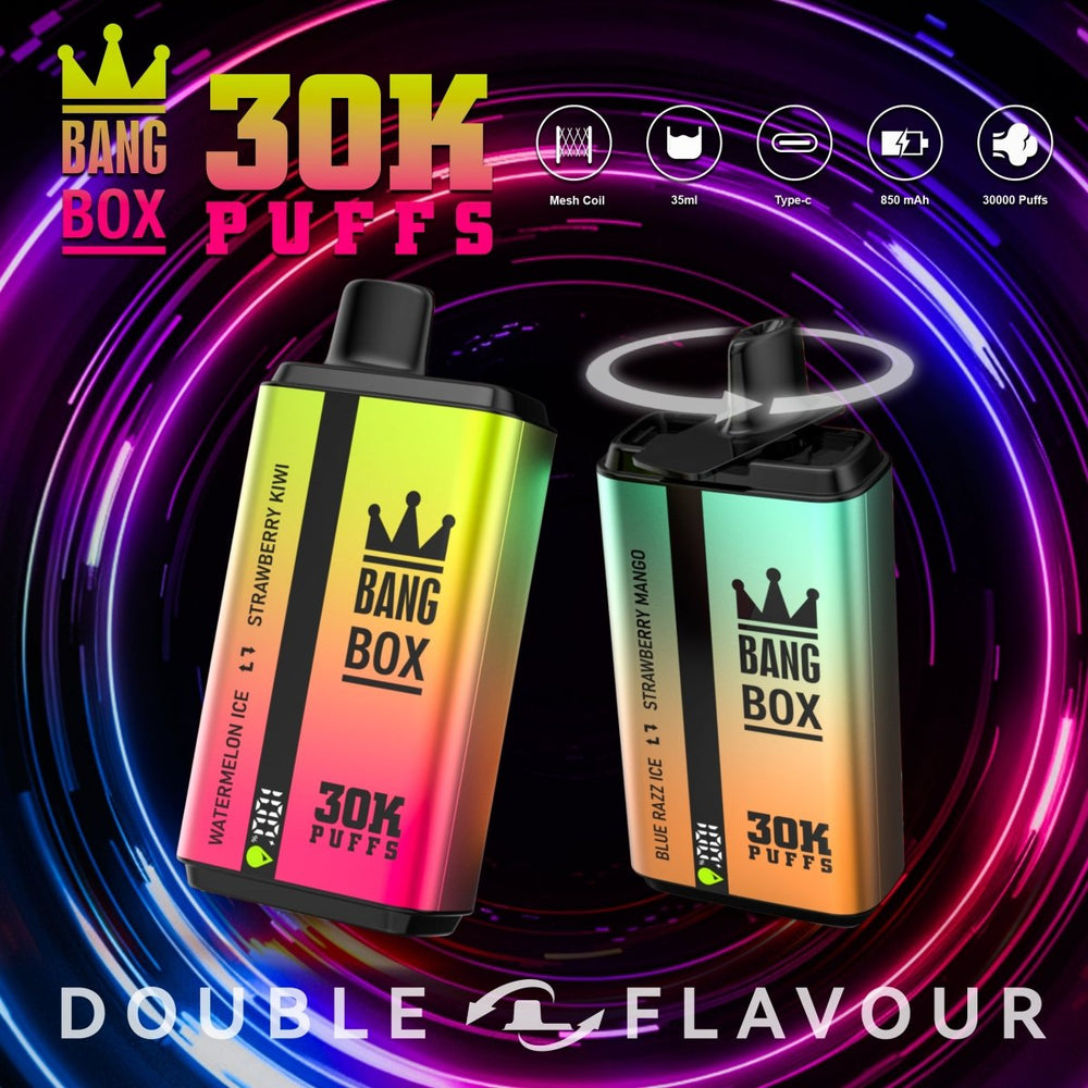BANGBOX 30000 Puffs Double Flavor Disposable Vape Wholesale - Vapz Vape Wholesale