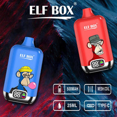 ELF BOX Digital 12000 Puffs Disposable Vape Wholesale - Vapz Vape Wholesale