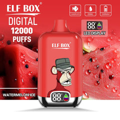 ELF BOX Digital 12000 Puffs Disposable Vape Wholesale - Vapz Vape Wholesale