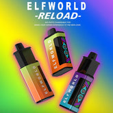 ELF WORLD Reload 25000 Puffs Pod Device System Wholesale - Vapz Vape Wholesale