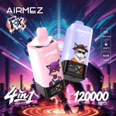 EU Warehouse Airmez FOX 4 IN 1 120k Puffs Disposable Vape Wholesale - Vapz Vape Wholesale