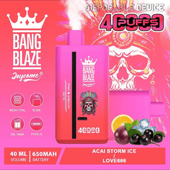 EU Warehouse BANG BLAZE 40000 Puffs 40ml Disposable Vape Wholesale - Vapz Vape Wholesale