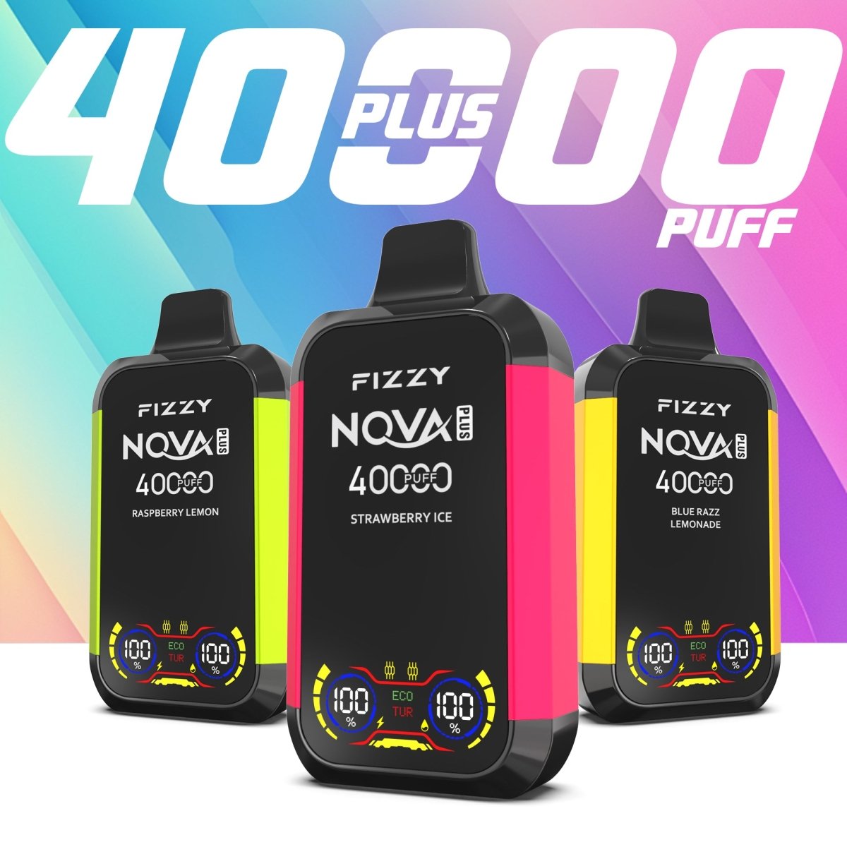 EU Warehouse FIZZY NOVA PLUS 40000 Puffs Disposable Vape Wholesale - Vapz Vape Wholesale