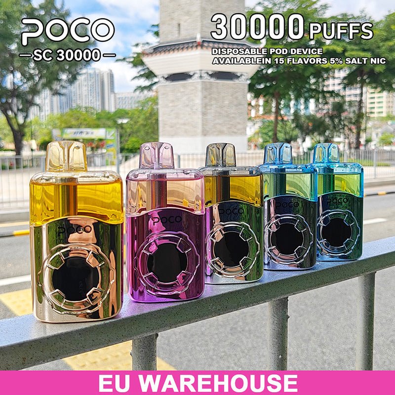 EU Warehouse POCO SC 30000 Puffs Disposable Vape Wholesale Vapz Vape Wholesale EU Warehouse POCO SC 30000 Puffs Disposable Vape Wholesale Vapz Vape Wholesale