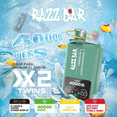 EU Warehouse Razz Bar Twis 40000 Puffs Disposable Vape Wholesale - Vapz Vape Wholesale