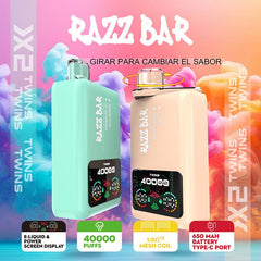 EU Warehouse Razz Bar Twis 40000 Puffs Disposable Vape Wholesale - Vapz Vape Wholesale