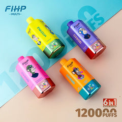 FIHP 6in1 120k Puffs 64ml Disposable Vape Wholesale - Vapz Vape Wholesale
