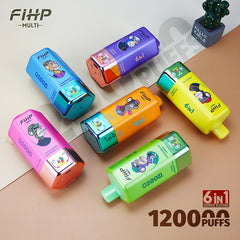 FIHP 6in1 120k Puffs 64ml Disposable Vape Wholesale - Vapz Vape Wholesale