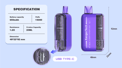 Kangertech KTBox 15000 Puffs Disposable Vape Wholesale - Vapz Vape Wholesale