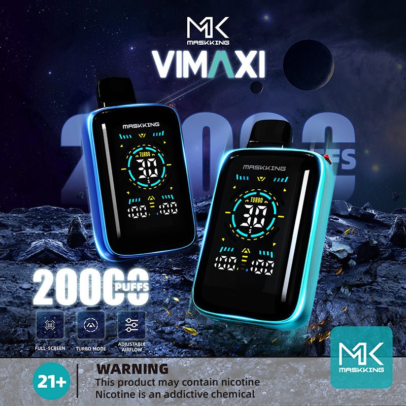 MASKKING VIMAXI 20000 Puffs Disposable Vape Wholesale Vapz Vape Wholesale MASKKING VIMAXI 20000 Puffs Disposable Vape Wholesale Vapz Vape Wholesale